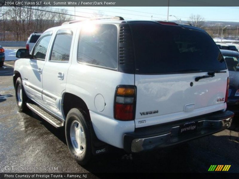 Summit White / Pewter/Dark Pewter 2004 GMC Yukon SLT 4x4
