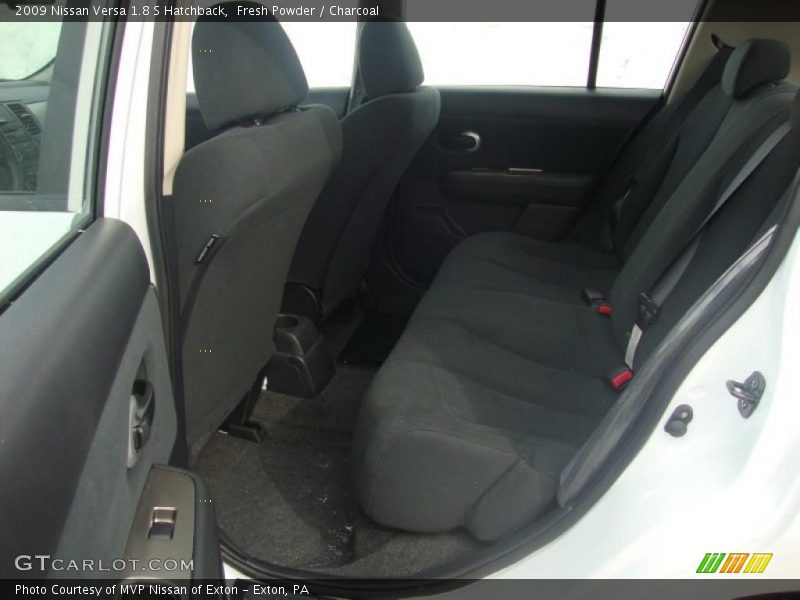 Fresh Powder / Charcoal 2009 Nissan Versa 1.8 S Hatchback