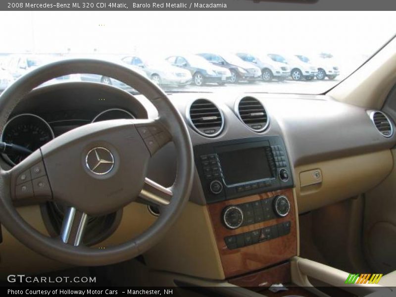 Barolo Red Metallic / Macadamia 2008 Mercedes-Benz ML 320 CDI 4Matic