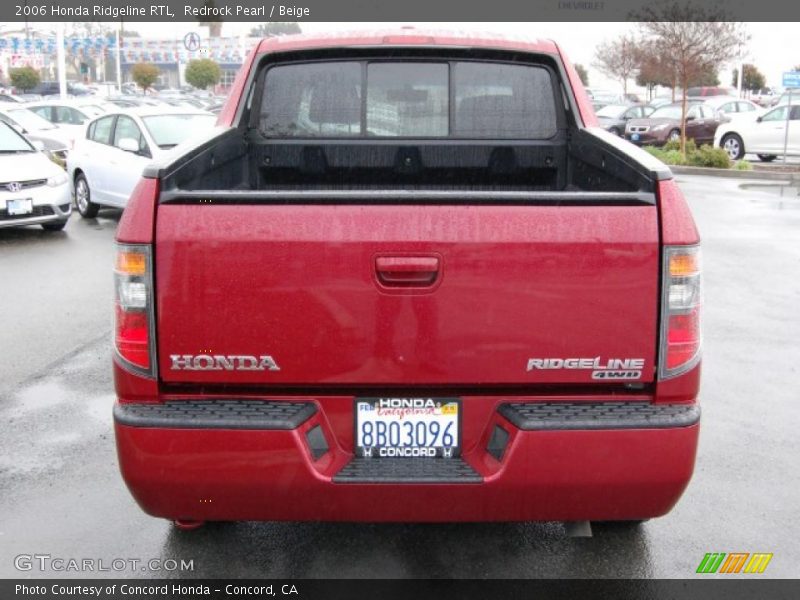 Redrock Pearl / Beige 2006 Honda Ridgeline RTL