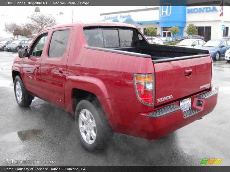 Redrock Pearl / Beige 2006 Honda Ridgeline RTL