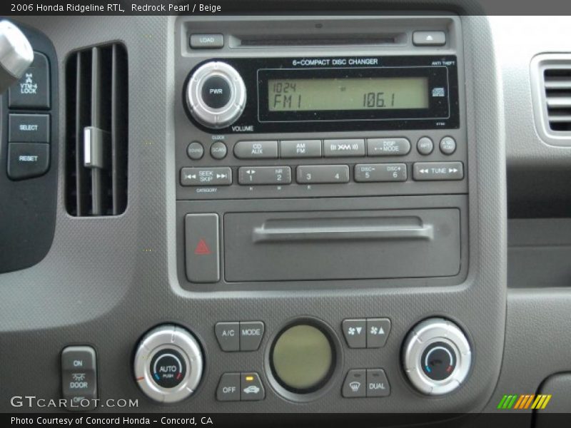 Redrock Pearl / Beige 2006 Honda Ridgeline RTL