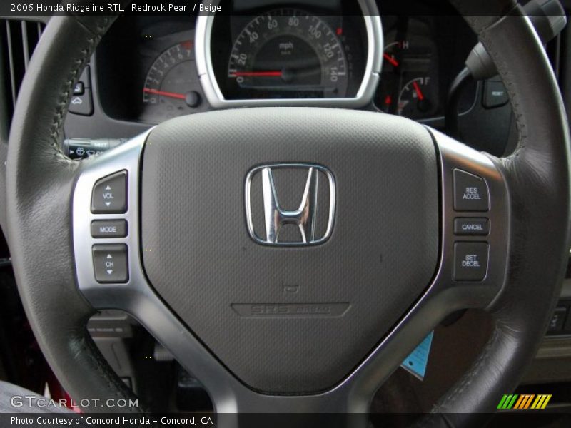 Redrock Pearl / Beige 2006 Honda Ridgeline RTL