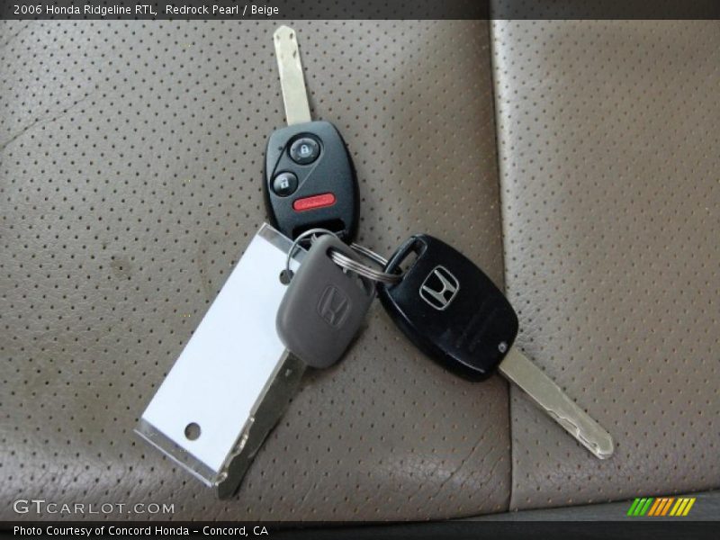 Redrock Pearl / Beige 2006 Honda Ridgeline RTL