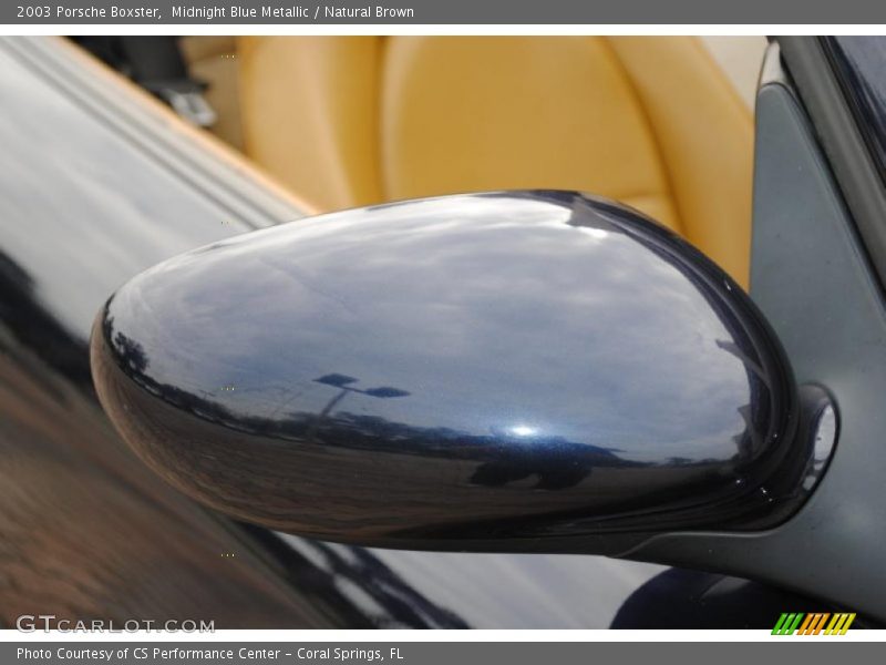 Midnight Blue Metallic / Natural Brown 2003 Porsche Boxster