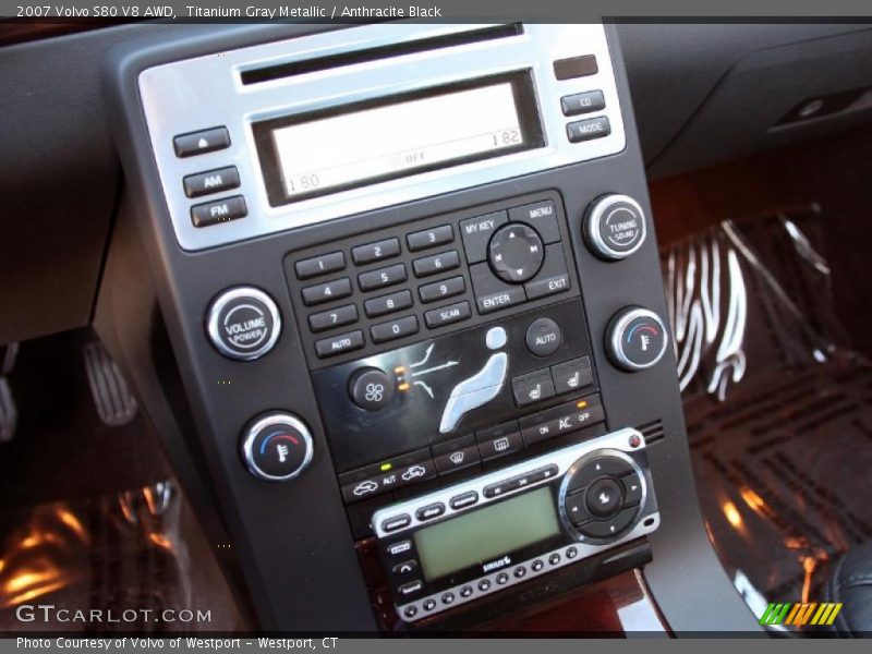 Titanium Gray Metallic / Anthracite Black 2007 Volvo S80 V8 AWD