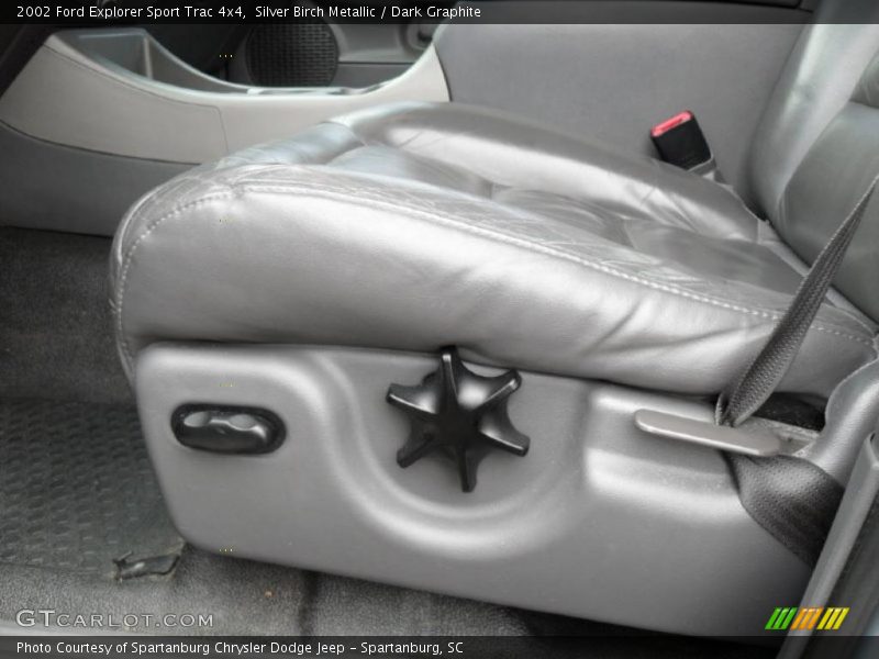 Silver Birch Metallic / Dark Graphite 2002 Ford Explorer Sport Trac 4x4
