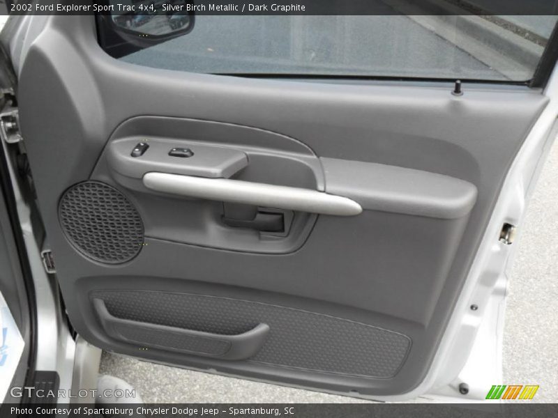 Silver Birch Metallic / Dark Graphite 2002 Ford Explorer Sport Trac 4x4