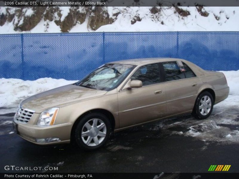 Light Cashmere Metallic / Ebony Black 2006 Cadillac DTS