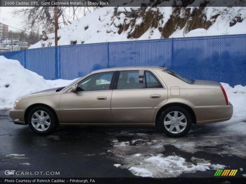 Light Cashmere Metallic / Ebony Black 2006 Cadillac DTS