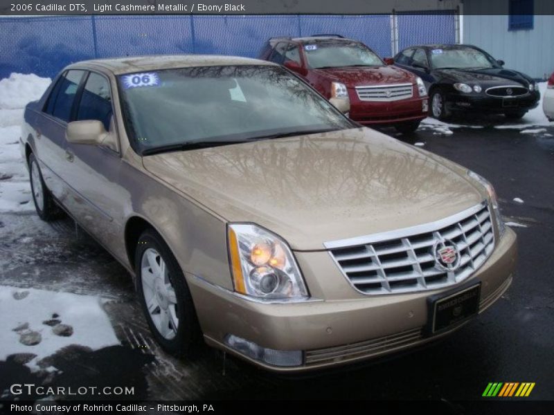 Light Cashmere Metallic / Ebony Black 2006 Cadillac DTS