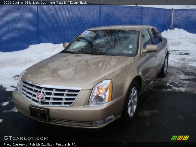 Light Cashmere Metallic / Ebony Black 2006 Cadillac DTS