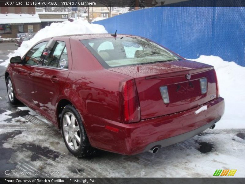 Infrared / Cashmere 2007 Cadillac STS 4 V6 AWD