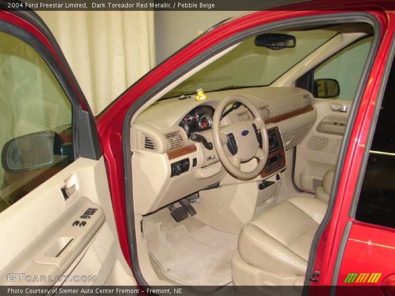 Dark Toreador Red Metallic / Pebble Beige 2004 Ford Freestar Limited