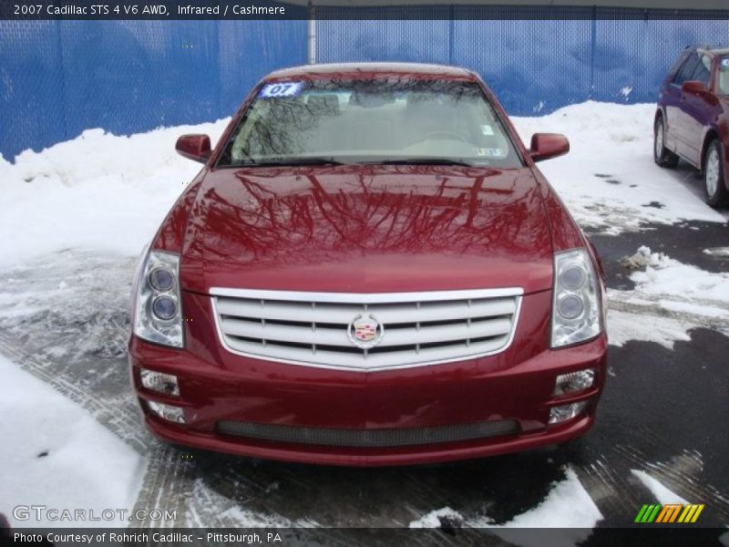 Infrared / Cashmere 2007 Cadillac STS 4 V6 AWD