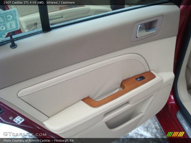Infrared / Cashmere 2007 Cadillac STS 4 V6 AWD