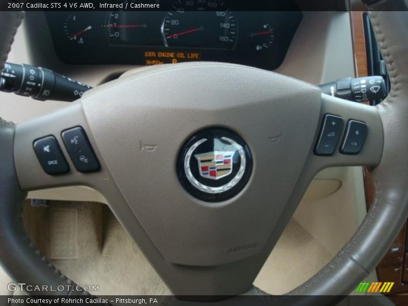 Infrared / Cashmere 2007 Cadillac STS 4 V6 AWD