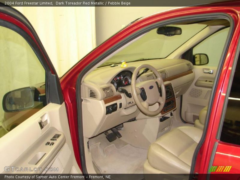 Dark Toreador Red Metallic / Pebble Beige 2004 Ford Freestar Limited