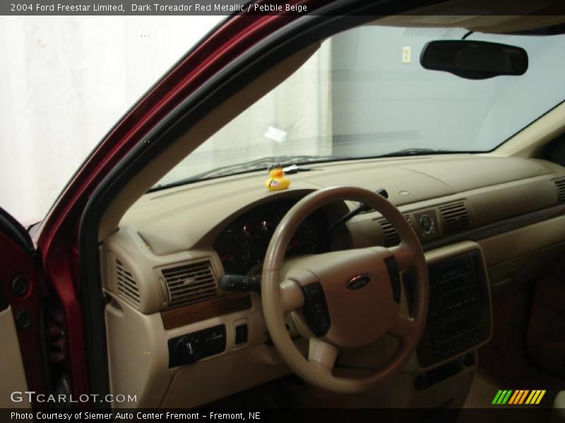 Dark Toreador Red Metallic / Pebble Beige 2004 Ford Freestar Limited
