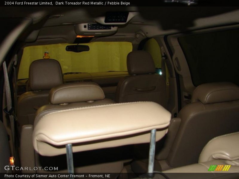 Dark Toreador Red Metallic / Pebble Beige 2004 Ford Freestar Limited