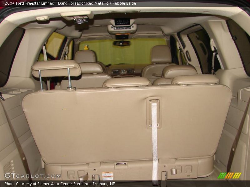 Dark Toreador Red Metallic / Pebble Beige 2004 Ford Freestar Limited