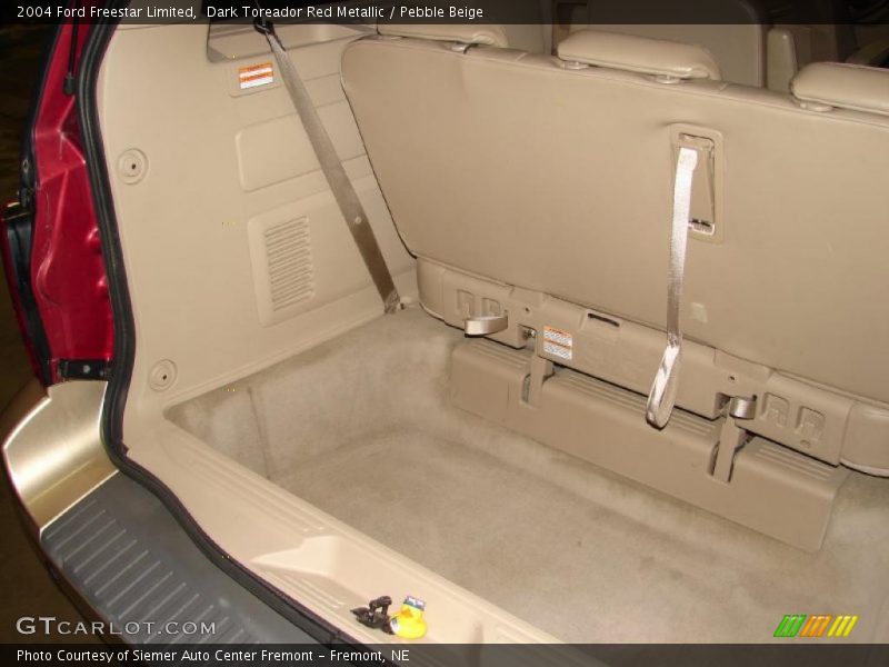 Dark Toreador Red Metallic / Pebble Beige 2004 Ford Freestar Limited