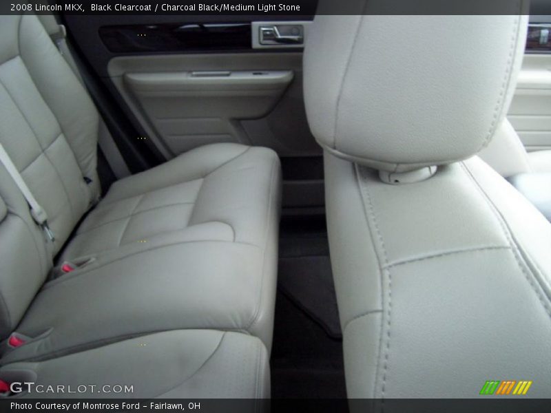 Black Clearcoat / Charcoal Black/Medium Light Stone 2008 Lincoln MKX