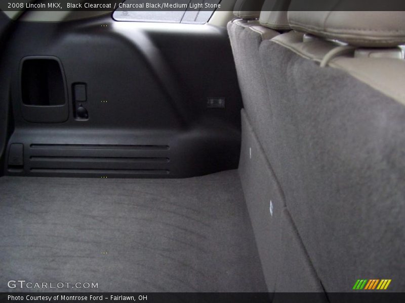 Black Clearcoat / Charcoal Black/Medium Light Stone 2008 Lincoln MKX