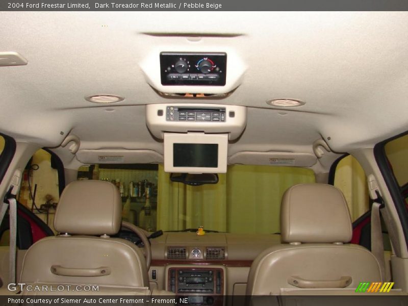 Dark Toreador Red Metallic / Pebble Beige 2004 Ford Freestar Limited