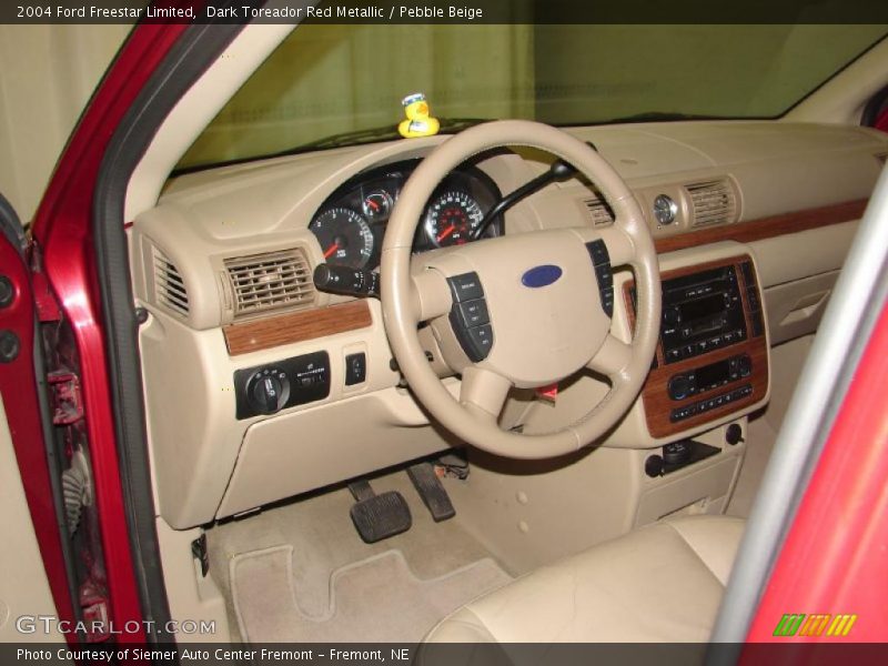 Dark Toreador Red Metallic / Pebble Beige 2004 Ford Freestar Limited