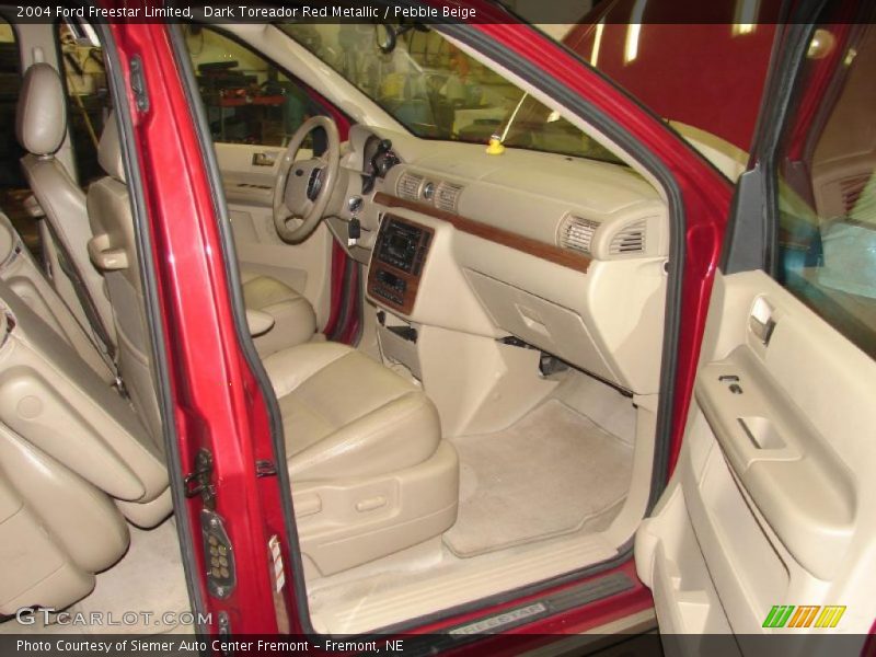 Dark Toreador Red Metallic / Pebble Beige 2004 Ford Freestar Limited
