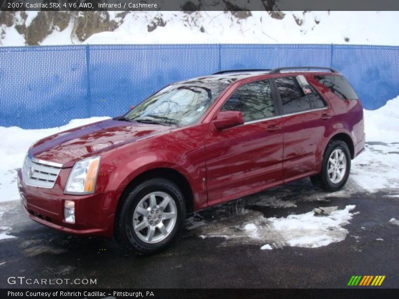 Infrared / Cashmere 2007 Cadillac SRX 4 V6 AWD