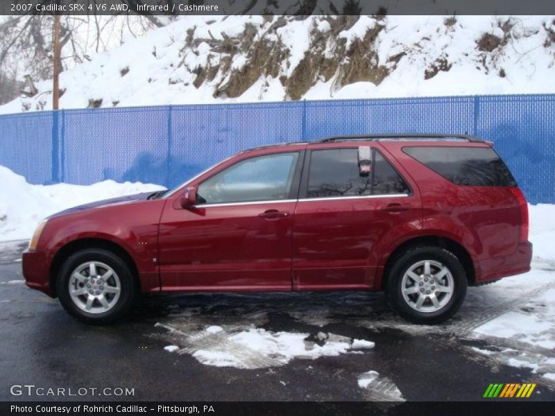 Infrared / Cashmere 2007 Cadillac SRX 4 V6 AWD