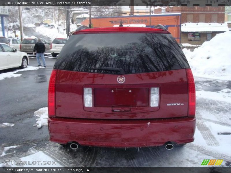 Infrared / Cashmere 2007 Cadillac SRX 4 V6 AWD