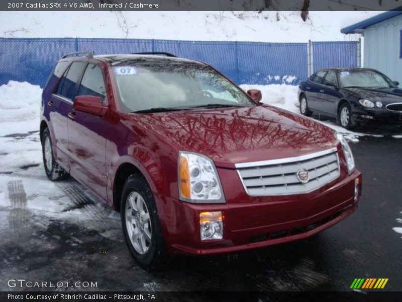 Infrared / Cashmere 2007 Cadillac SRX 4 V6 AWD