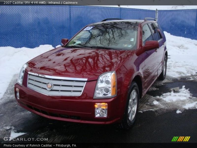 Infrared / Cashmere 2007 Cadillac SRX 4 V6 AWD