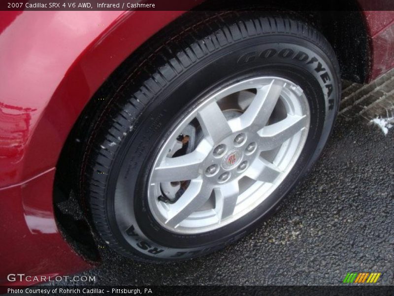 Infrared / Cashmere 2007 Cadillac SRX 4 V6 AWD