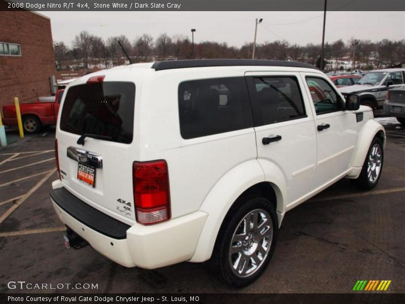 Stone White / Dark Slate Gray 2008 Dodge Nitro R/T 4x4