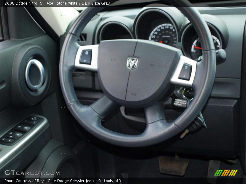 Stone White / Dark Slate Gray 2008 Dodge Nitro R/T 4x4