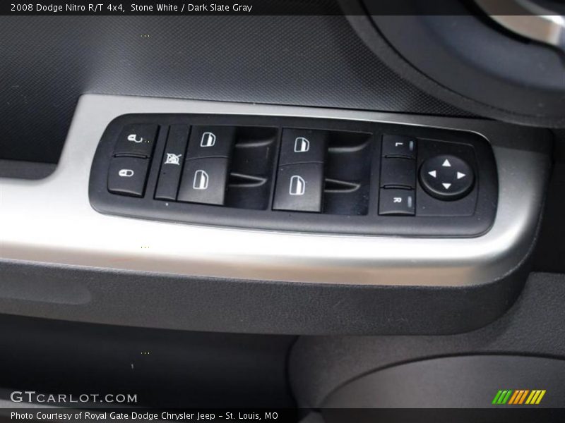 Stone White / Dark Slate Gray 2008 Dodge Nitro R/T 4x4