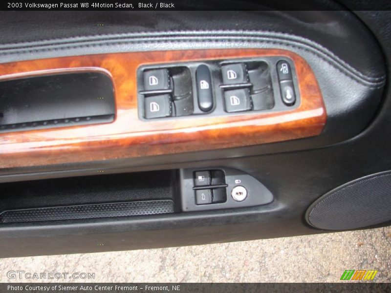 Black / Black 2003 Volkswagen Passat W8 4Motion Sedan