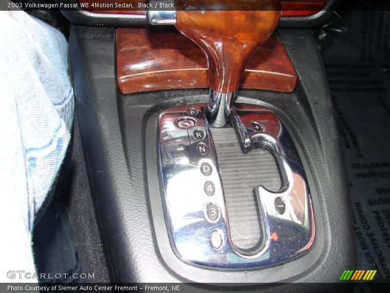 Black / Black 2003 Volkswagen Passat W8 4Motion Sedan