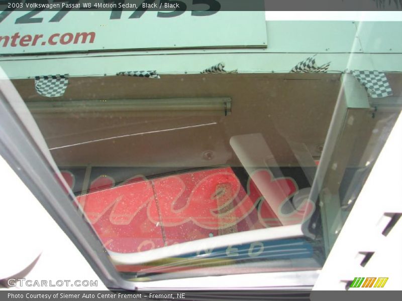 Black / Black 2003 Volkswagen Passat W8 4Motion Sedan