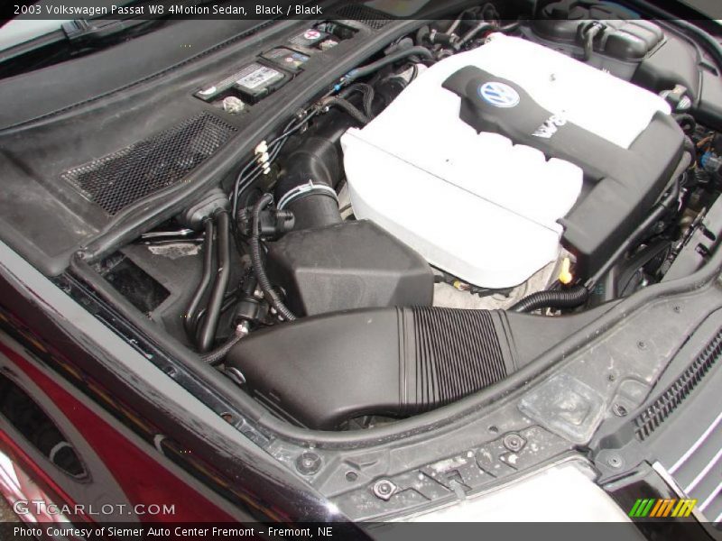 Black / Black 2003 Volkswagen Passat W8 4Motion Sedan