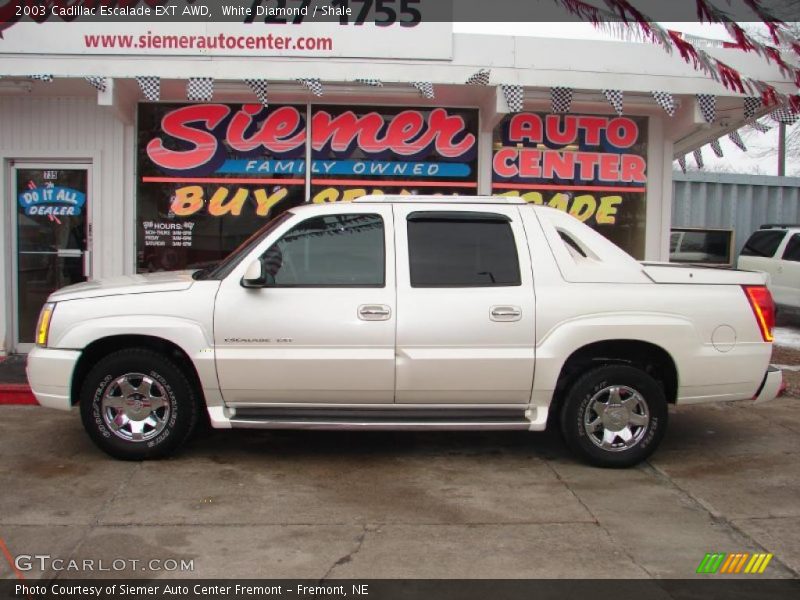 White Diamond / Shale 2003 Cadillac Escalade EXT AWD