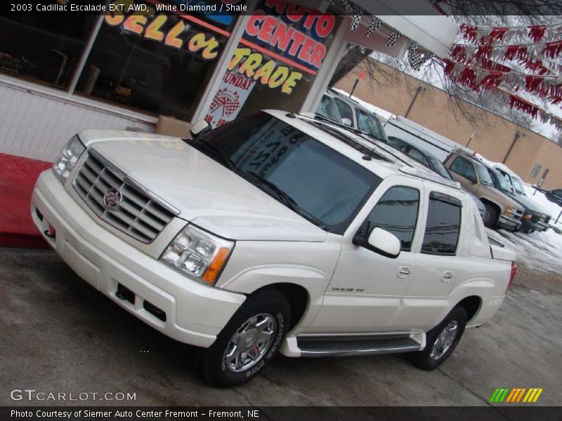 White Diamond / Shale 2003 Cadillac Escalade EXT AWD