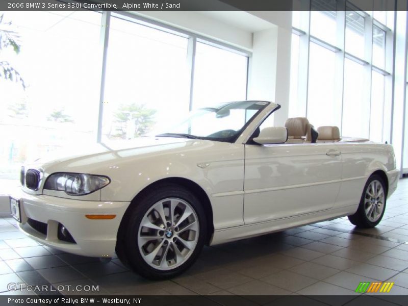 Alpine White / Sand 2006 BMW 3 Series 330i Convertible