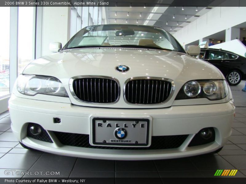 Alpine White / Sand 2006 BMW 3 Series 330i Convertible
