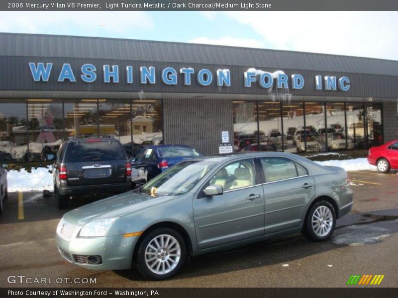 Light Tundra Metallic / Dark Charcoal/Medium Light Stone 2006 Mercury Milan V6 Premier