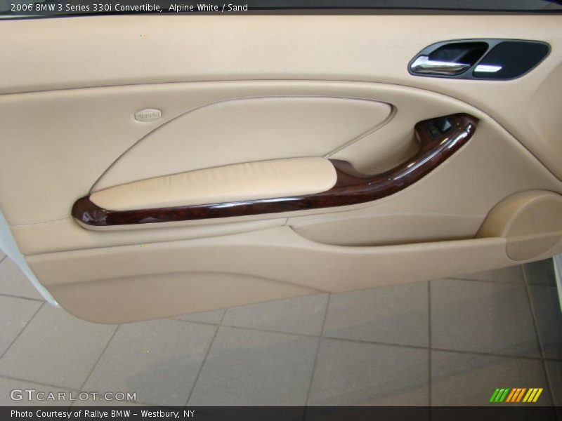 Alpine White / Sand 2006 BMW 3 Series 330i Convertible